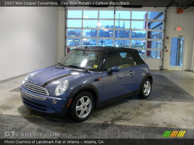 2007 Mini Cooper Convertible in Cool Blue Metallic