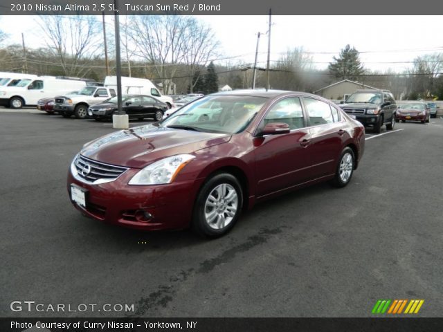 2010 Nissan Altima 2.5 SL in Tuscan Sun Red