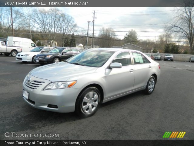 2007 Toyota Camry LE in Titanium Metallic