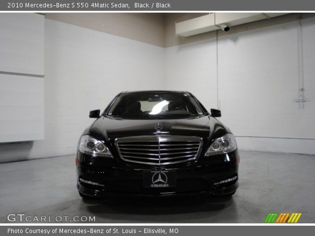 2010 Mercedes-Benz S 550 4Matic Sedan in Black
