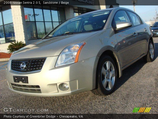 2008 Nissan Sentra 2.0 S in Sandstone