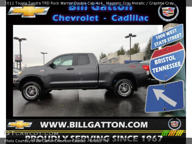 2011 Toyota Tundra TRD Rock Warrior Double Cab 4x4 in Magnetic Gray Metallic