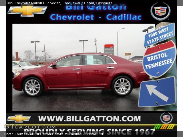 2009 Chevrolet Malibu LTZ Sedan in Red Jewel