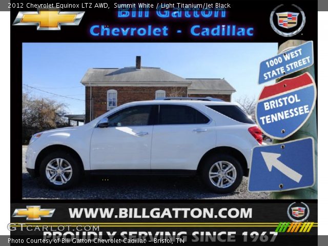 2012 Chevrolet Equinox LTZ AWD in Summit White