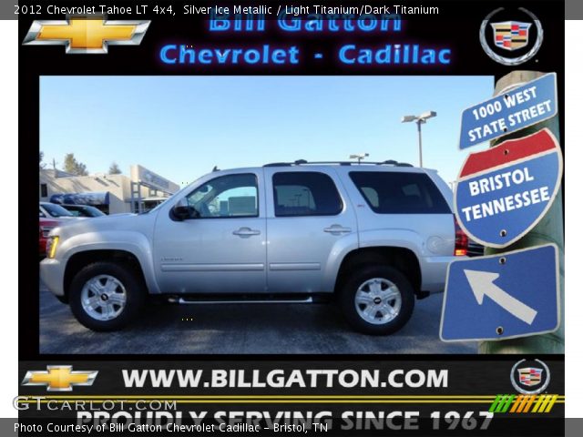 2012 Chevrolet Tahoe LT 4x4 in Silver Ice Metallic