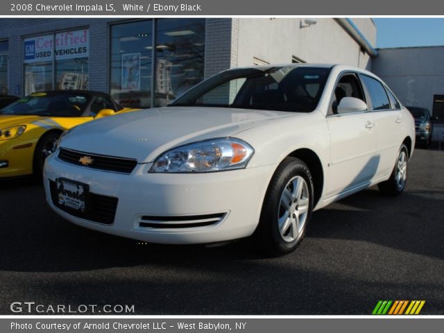 2008 Chevrolet Impala LS in White