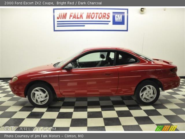 2000 Ford Escort ZX2 Coupe in Bright Red