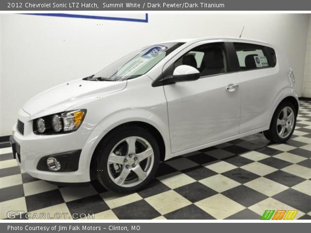 2012 Chevrolet Sonic LTZ Hatch in Summit White
