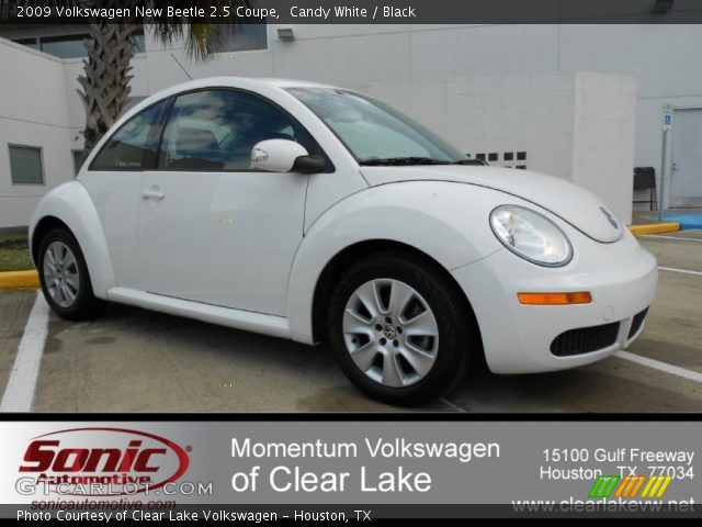 2009 Volkswagen New Beetle 2.5 Coupe in Candy White