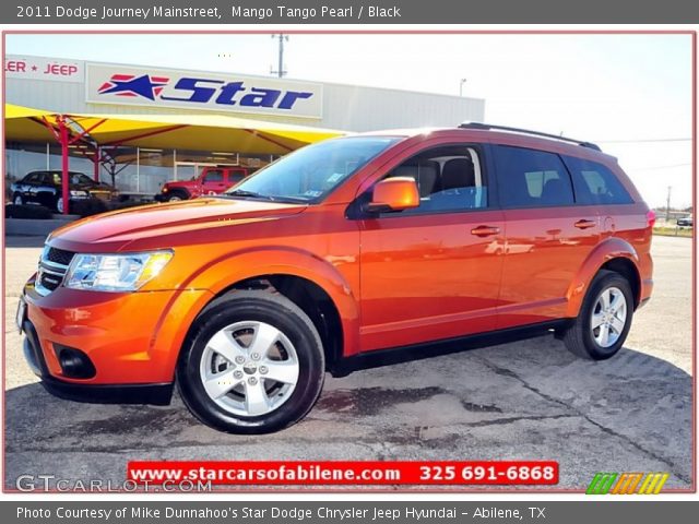 2011 Dodge Journey Mainstreet in Mango Tango Pearl