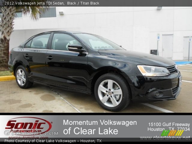 2012 Volkswagen Jetta TDI Sedan in Black