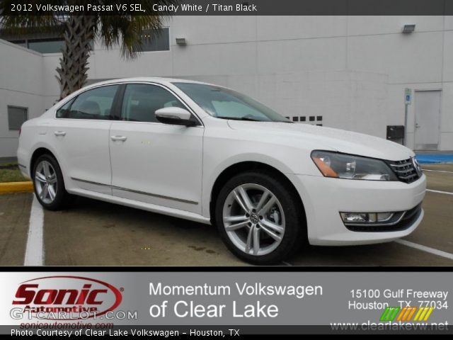 2012 Volkswagen Passat V6 SEL in Candy White