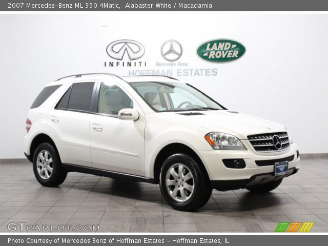 2007 Mercedes-Benz ML 350 4Matic in Alabaster White