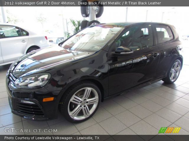2012 Volkswagen Golf R 2 Door 4Motion in Deep Black Pearl Metallic