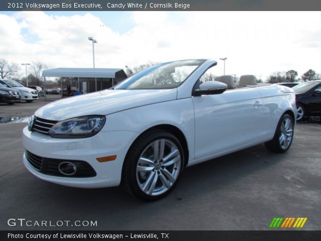 2012 Volkswagen Eos Executive in Candy White