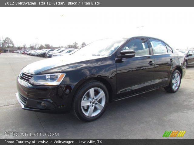 2012 Volkswagen Jetta TDI Sedan in Black