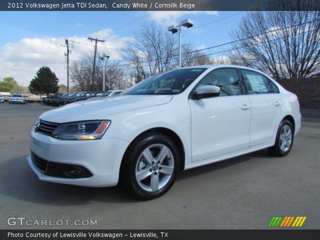 2012 Volkswagen Jetta TDI Sedan in Candy White