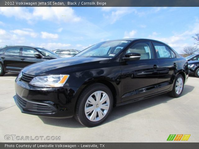 2012 Volkswagen Jetta SE Sedan in Black