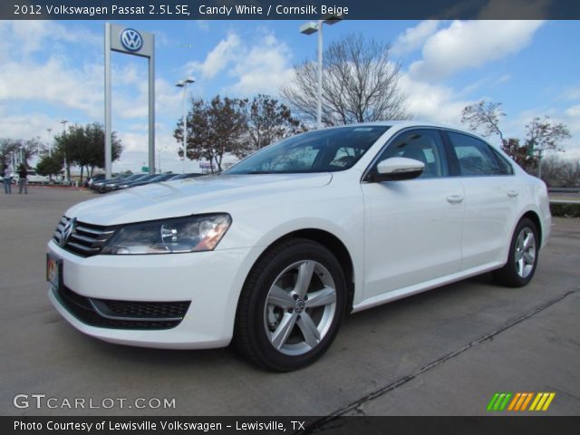 2012 Volkswagen Passat 2.5L SE in Candy White