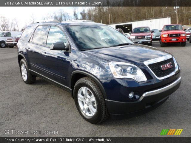 2012 GMC Acadia SLE AWD in Deep Blue Metallic