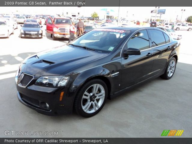 2009 Pontiac G8 Sedan in Panther Black