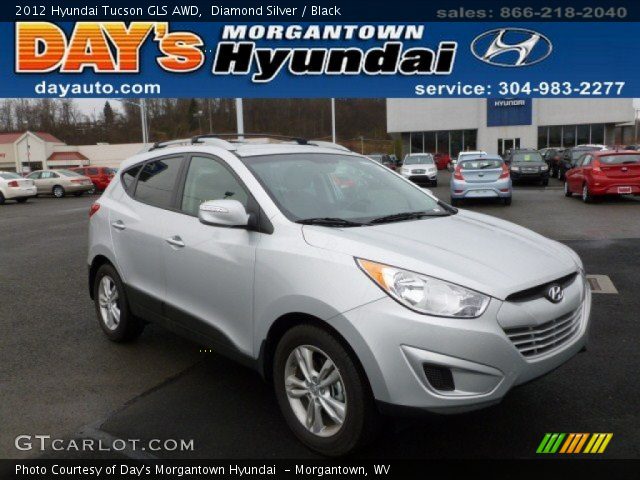 2012 Hyundai Tucson GLS AWD in Diamond Silver
