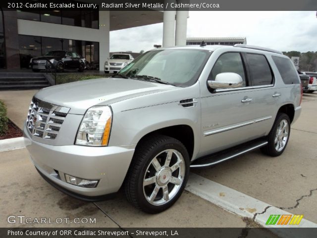 2012 Cadillac Escalade Luxury in Radiant Silver Metallic