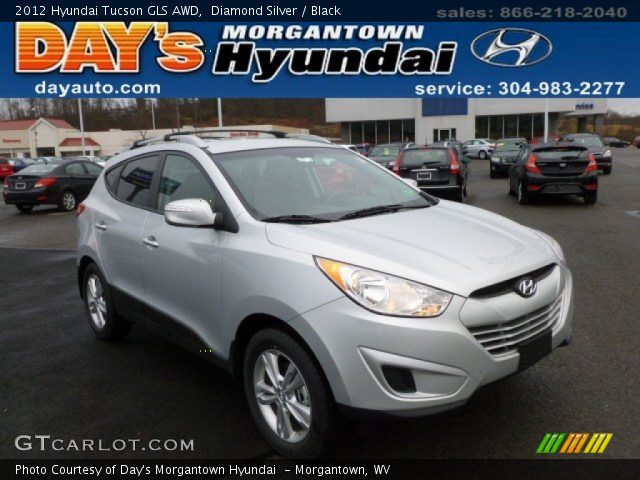 2012 Hyundai Tucson GLS AWD in Diamond Silver