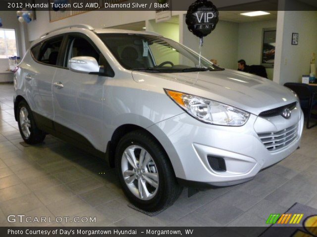 2012 Hyundai Tucson GLS AWD in Diamond Silver