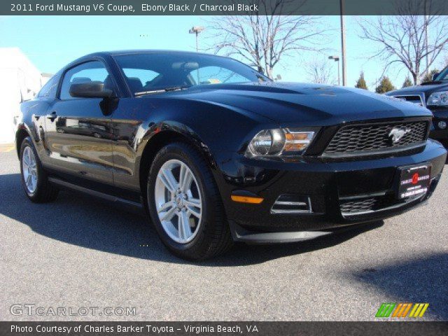 2011 Ford Mustang V6 Coupe in Ebony Black