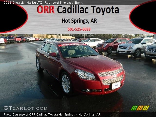 2011 Chevrolet Malibu LTZ in Red Jewel Tintcoat