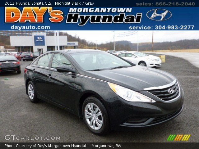 2012 Hyundai Sonata GLS in Midnight Black