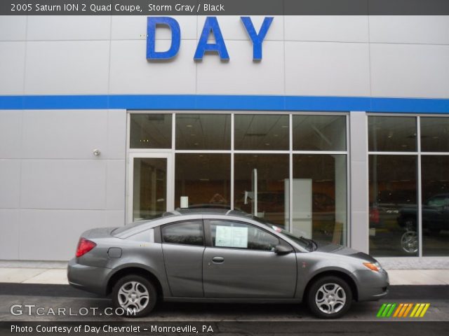 2005 Saturn ION 2 Quad Coupe in Storm Gray