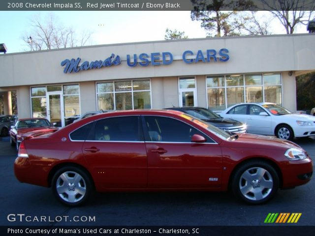 2008 Chevrolet Impala SS in Red Jewel Tintcoat