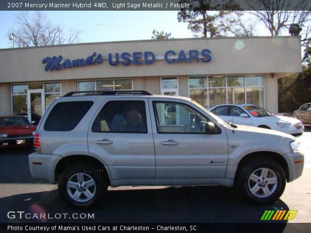 2007 Mercury Mariner Hybrid 4WD in Light Sage Metallic