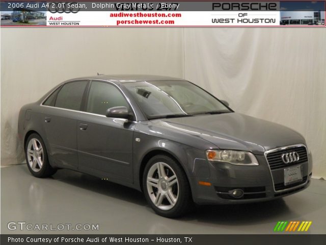 2006 Audi A4 2.0T Sedan in Dolphin Gray Metallic
