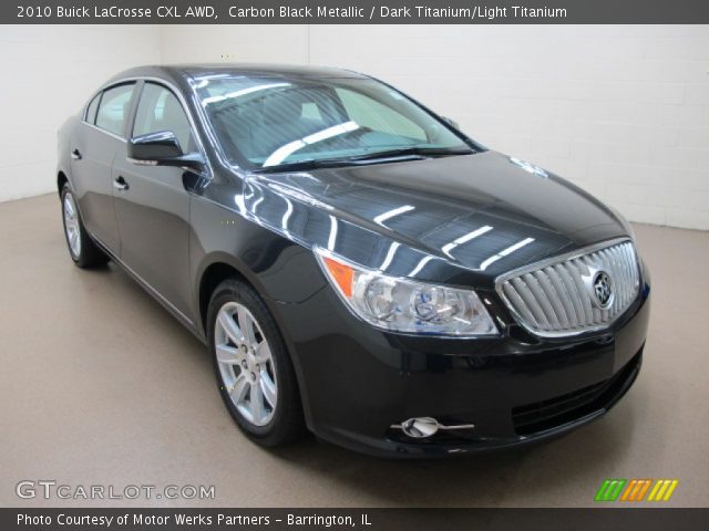 2010 Buick LaCrosse CXL AWD in Carbon Black Metallic