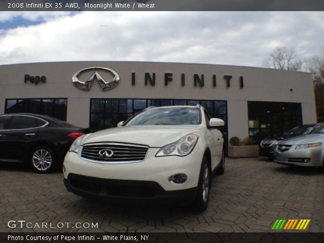 2008 Infiniti EX 35 AWD in Moonlight White