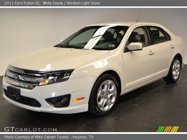 2011 Ford Fusion SE in White Suede
