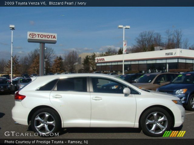 2009 Toyota Venza V6 in Blizzard Pearl