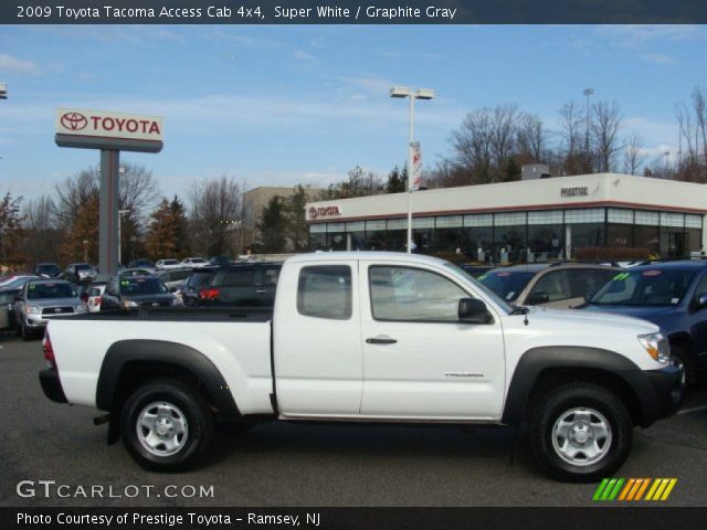 2009 Toyota Tacoma Access Cab 4x4 in Super White