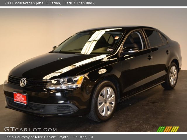 2011 Volkswagen Jetta SE Sedan in Black