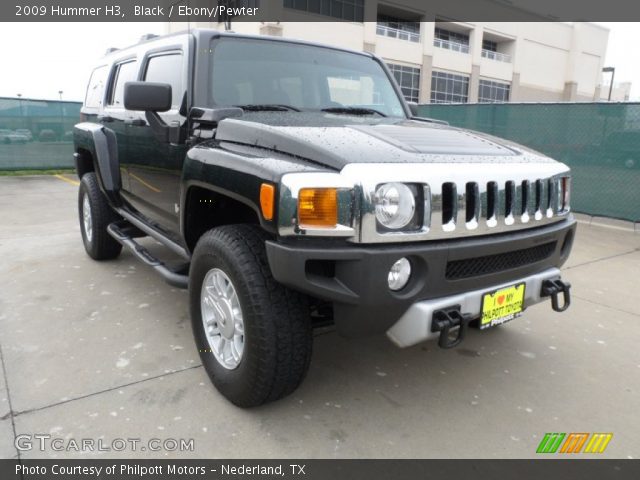 2009 Hummer H3  in Black