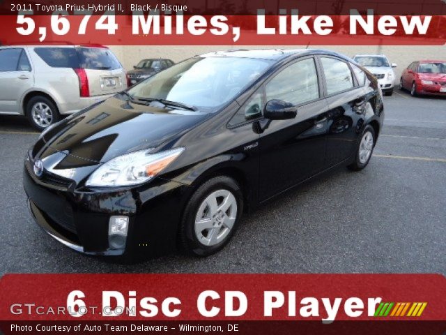 2011 Toyota Prius Hybrid II in Black