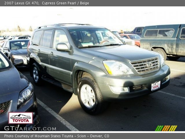 2007 Lexus GX 470 in Cypress Green Pearl