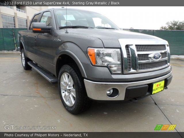 2012 Ford F150 Lariat SuperCrew 4x4 in Sterling Gray Metallic