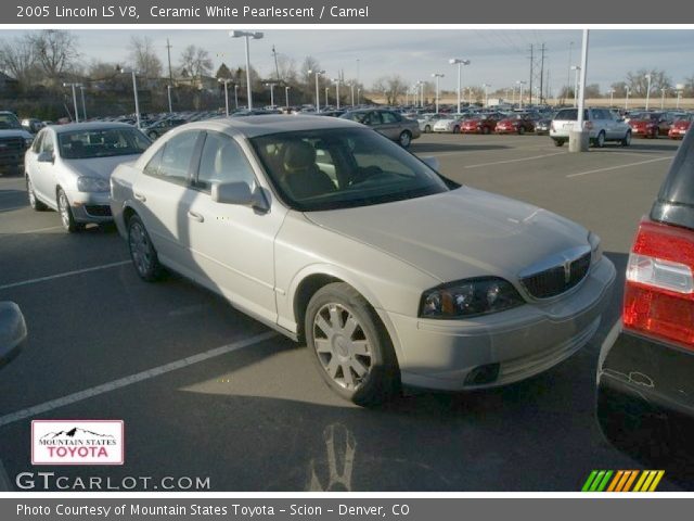 2005 Lincoln LS V8 in Ceramic White Pearlescent