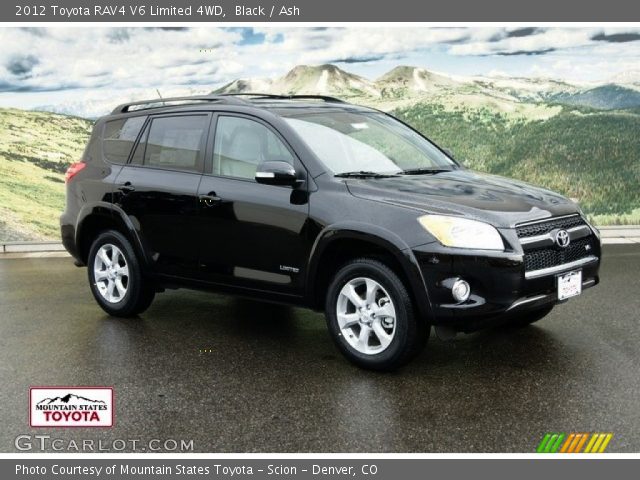 2012 Toyota RAV4 V6 Limited 4WD in Black