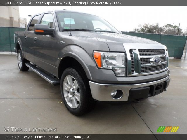 2012 Ford F150 Lariat SuperCrew 4x4 in Sterling Gray Metallic