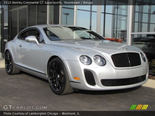 2010 Bentley Continental GT Supersports in Moonbeam